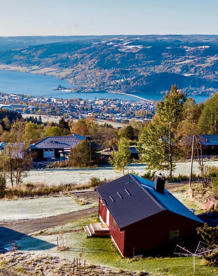 Cabin With Great View Close To Town And Ski Area Лиллехамер Экстерьер фото